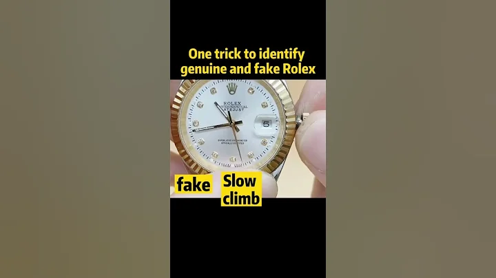 Trick to know when a Rolex is Real or Fake