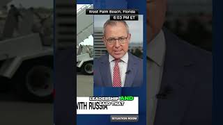 US President Questions Ukrainian Leadership Amid Peace Talks #cnn #breakingnews #trending #shorts