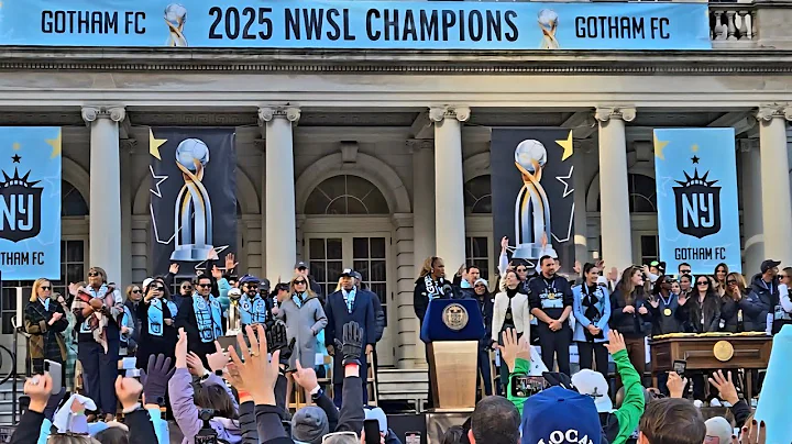 🏆 Gotham FC 2025 Championship Parade NYC LIVE ⚽️ NJ/NY Gotham FC wins 2nd NWSL title