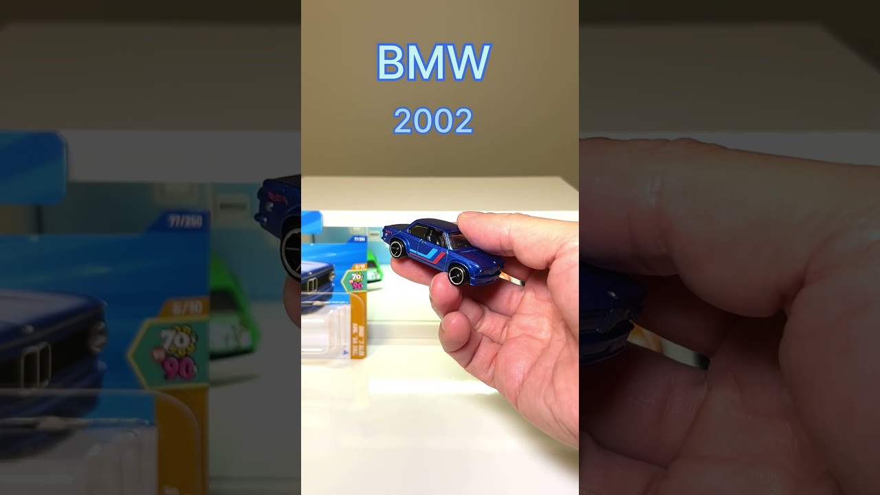 BMW 2002 Blue – Литая машинка Hot Wheels | Классическая коллекция