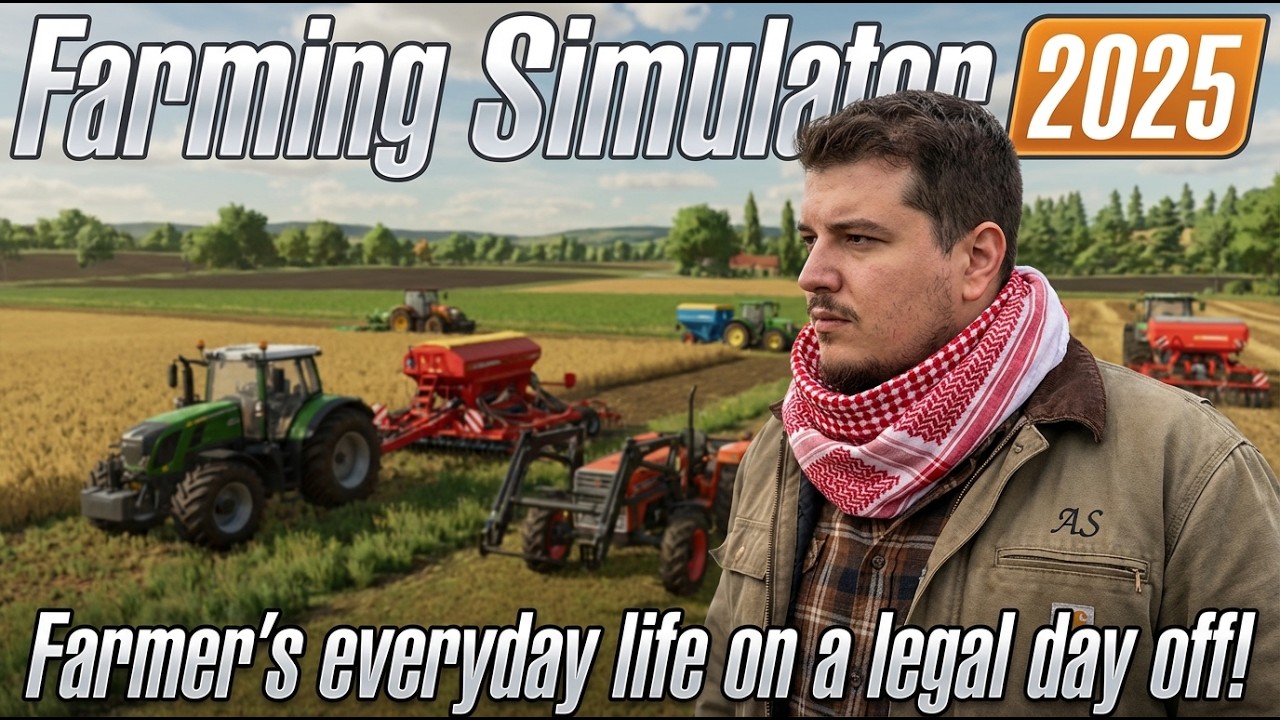 [RU,AR,EN] Farming Simulator 25 | фермерские будни в выходной день!