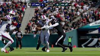 Madden 24 Cross gameplay Buffalo (PS5) vs Eagles (Xbox Series X)