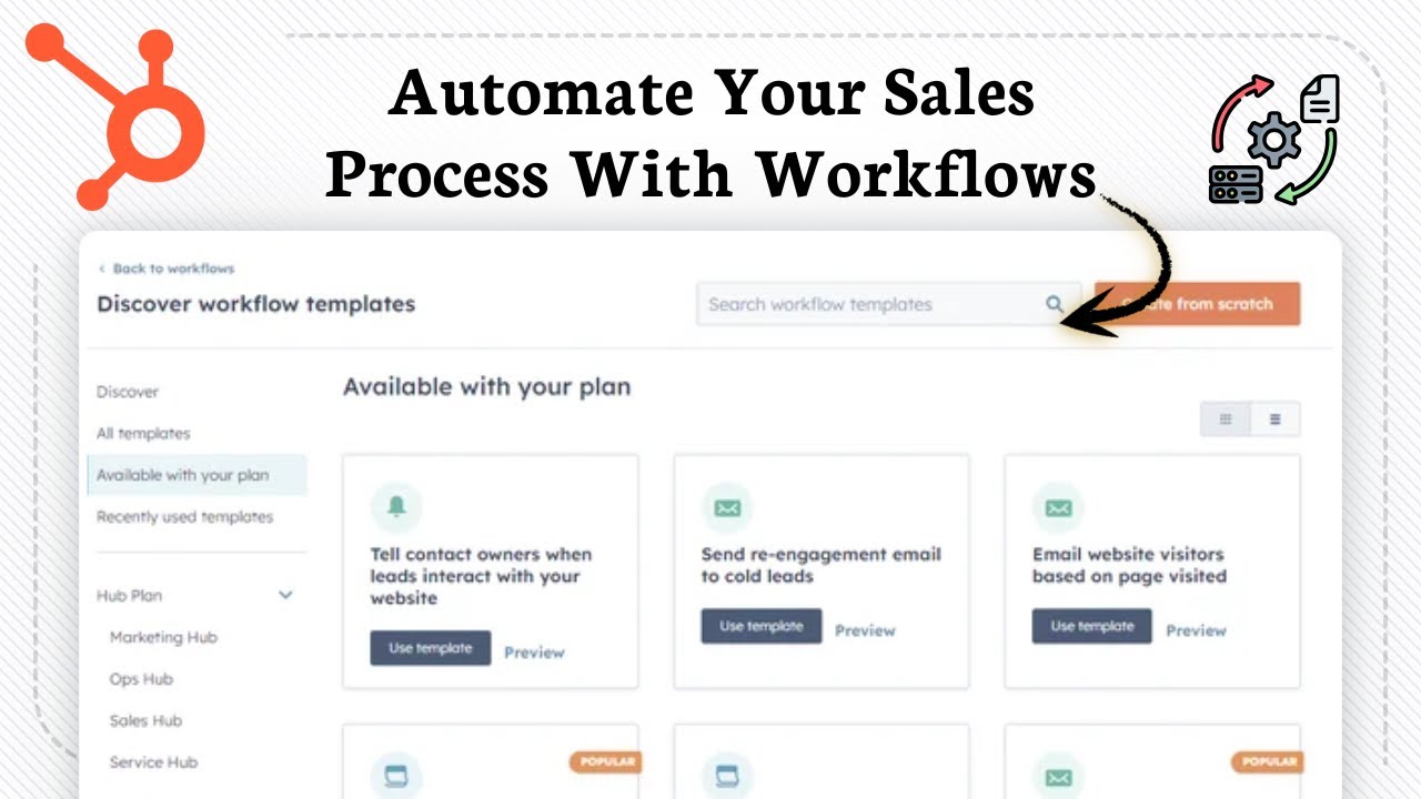 How To Automate Your Sales Process With HubSpot Workflows - YouTube