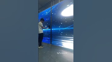 LED screen-Easy installation of modules on large screens #ledscreen #advertising #ledvideowall
