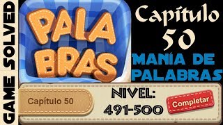 Manía de Palabras | Capitulo 50 - Nivel 491-500 screenshot 2