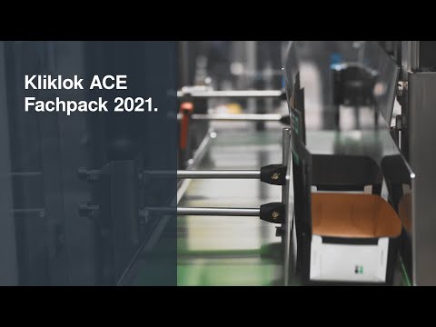 Kliklok ACE running at Fachpack 2021