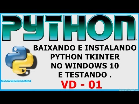 Programming Course - Downloading and Installing Python and Tkinter on Windows 10 - 01