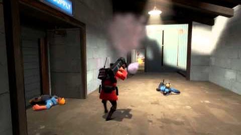 Team Fortress 2 2fort RED Soldier (random replay clip)