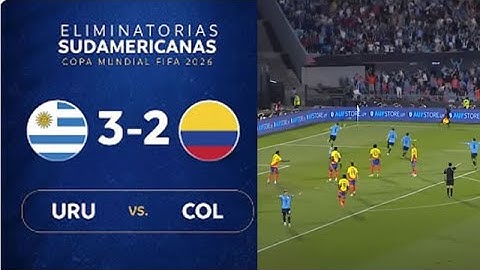 URUGUAY vs. COLOMBIA [3-2] : HIGHLIGHTS : CONMEBOL Qualifiers 2024