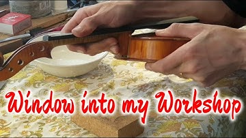 Restoring a Maggini copy violin Part 2/4: Removing the neck