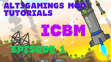 Minecraft 1.6.4 Mod tutorials: ICBM - All explosives pt. 1