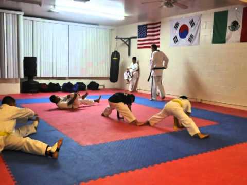 TKD Training at Shafter.mpg