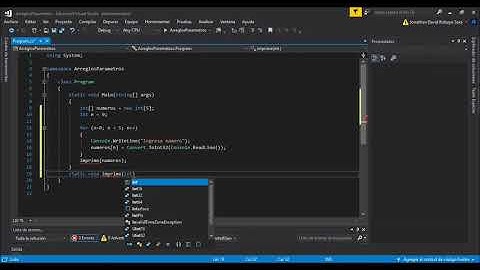 35. Arrays Como parámetros