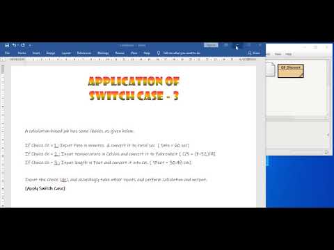 Java Program on Condition I ; Simple Condition using Switch Case c