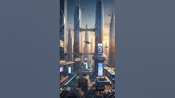 Futuristic Sci Fi Cities  #animation #architecture #design #video #city #amazing #scifi