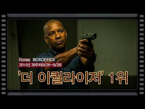 [북미박스오피스] 덴젤 워싱턴의 '더 이퀄라이저' 1위