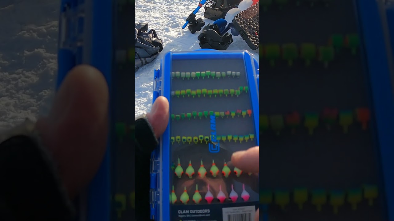 The NEW And BEST Way to Store Ice Fishing Spoons!