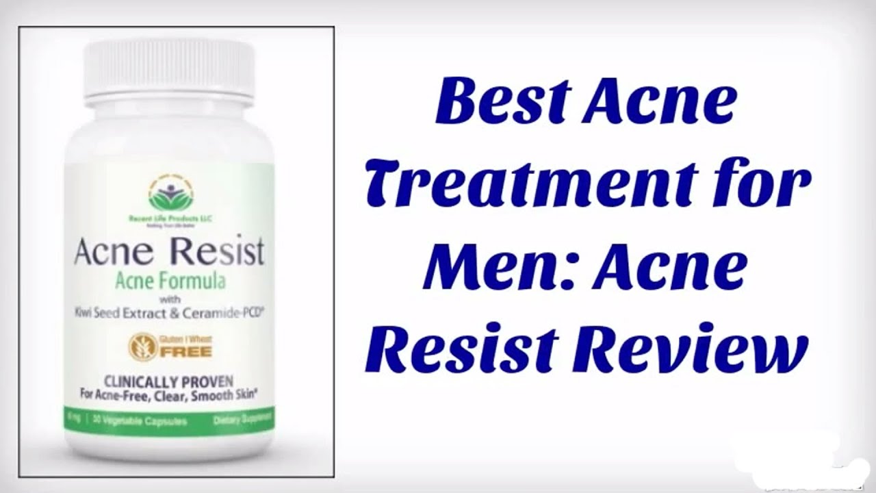 Best Acne Treatment for Men: Acne Resist Review - YouTube