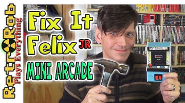 Fix It Felix Jr. Mini Arcade Unboxing, Gameplay and Thoughts