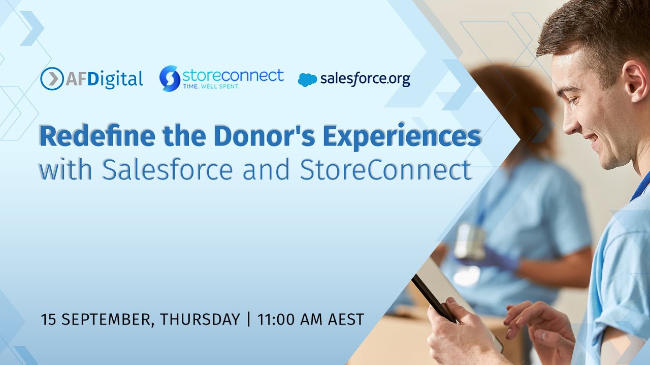Redefine the Donor’s Experience with Salesforce and StoreConnect