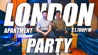 Throwing a Party In my TINY London Apartment!