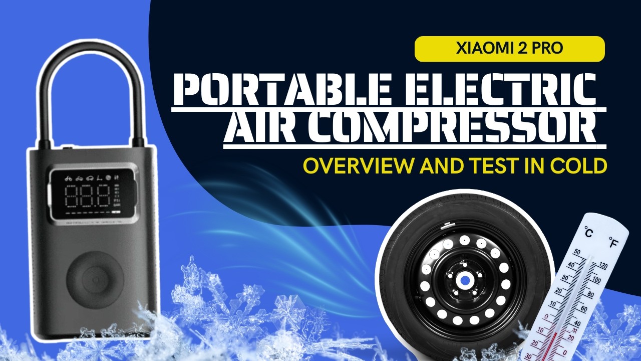 Xiaomi 携帯自動車空気入れ 2 Pro Xiaomi Portable Electric Air Compressor 2 Pro | Overview and Test