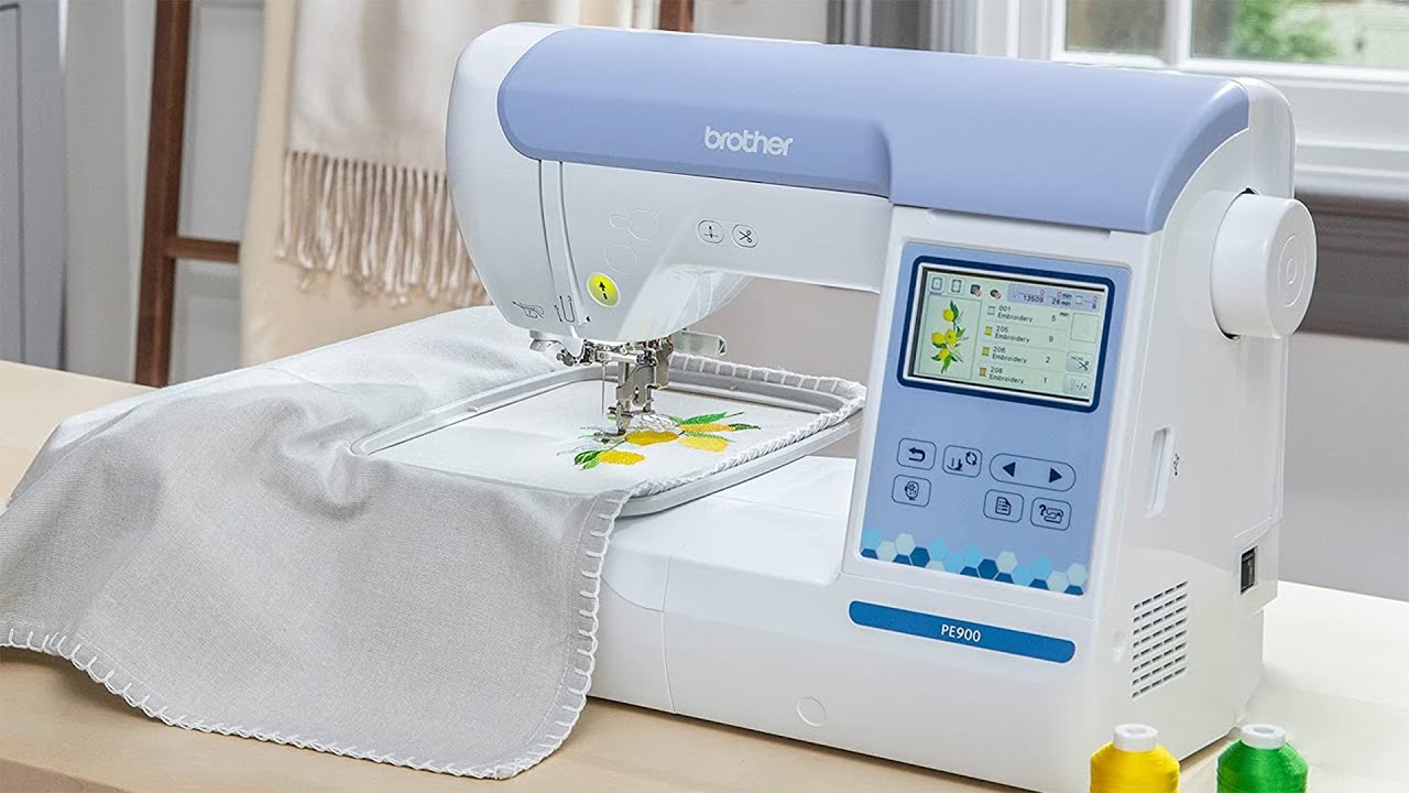 Brother PE900 Sewing and Embroidery Machine with 5 X 7 Hoop and