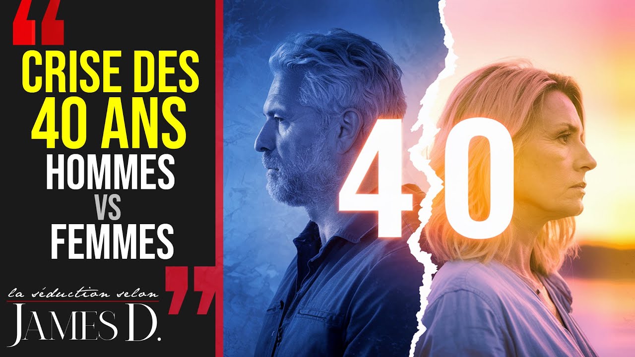 CRISE DE LA QUARANTAINE Les différences hommes/femmes dans la crise des 40ans! YouTube