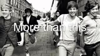 Download lagu More than this~one direction (speed up)