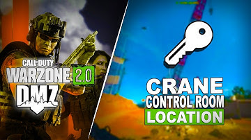WARZONE 2 DMZ 🔑 Crane Control Room Key Location 🔐 AL MAZRAH COD WARZONE 2.0 Mission & Loot