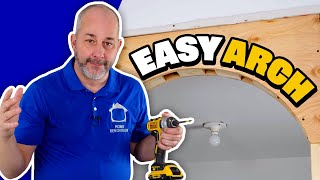 How to Build a Living Room Arch | DIY Remodel Guide