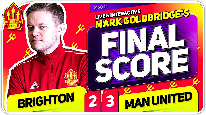 Goldbridge! Brighton 2-3 Manchester United Match Reaction
