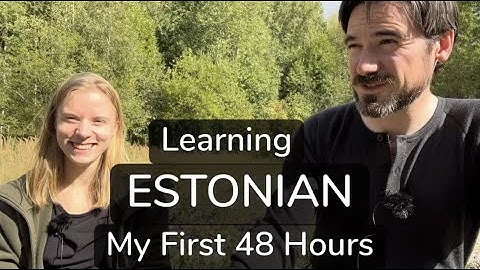 Learning Estonian: My First Steps