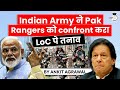 Indian Army stops Pakistan Rangers' construction activity across Line of Control - Defence for UPSC