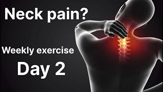 Neck pain exercises