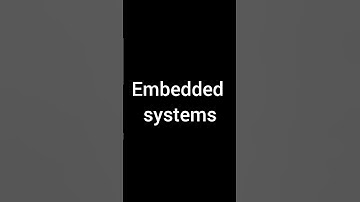 Embedded systems #shorts the fast enter