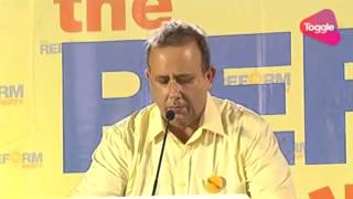 Play video: GE2015: Kenneth Jeyaretnam speaks at RP's rally at Clementi Stadium, Sep 5