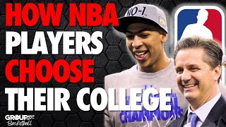 How NBA Players Choose Their College