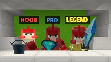 NOOB vs PRO vs LEGEND - BedWars 2021 (BlockmanGo)