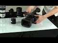 Mounting Alpha 50mm macro lens on Sony HDV camcorder HVR-Z7E