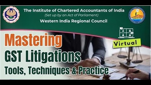 Mastering GST Litigation Tools, Techniques & Practice Virtual 5th Dec 2025
