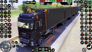 Working Equipment Delivery - Cargo Truck Driving Game 3D Gameplay screenshot 5