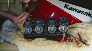 fire Allergi Hovedløse Kawasaki GPZ 900 R Revival Part 4 - YouTube