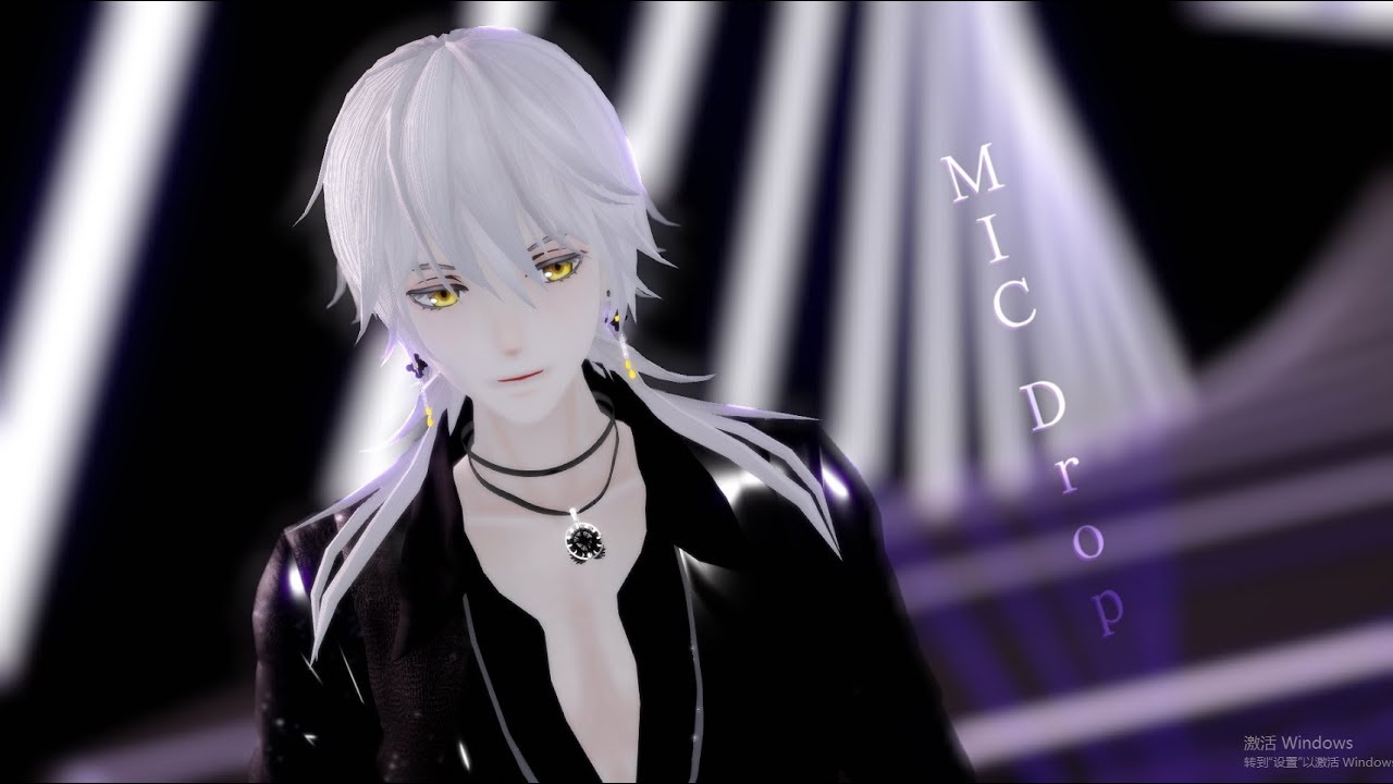 Mmd刀剣乱舞 Mic Drop 鶴丸 お着替え Youtube