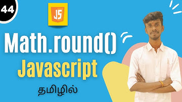 Math.round() In JavaScript In Tamil | Math Functions In JavaScript Tamil | #math #javascripttamil
