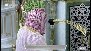 صلاة المغرب من المسجد النبوي الشريف - تلاوة الشيخ خالد بن سليمان المهنا.