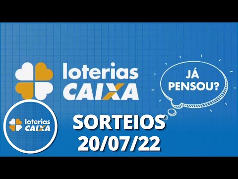Loterias CAIXA: Mega-Sena, Quina, Super Sete e mais 20/07/2022