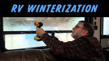 RV Winter Prep: Installing Window Insulation for Cold Weather Camping