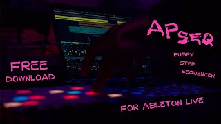 APseq - Free Drum Machine for Ableton Live - Full Walkthrough