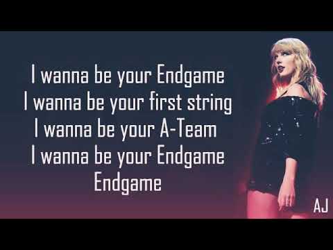 Har3646vey I Wanna Be Your Endgame Song Lyrics Taylor Swift Targa in legno  dipinto 30 x 40 cm : : Casa e cucina